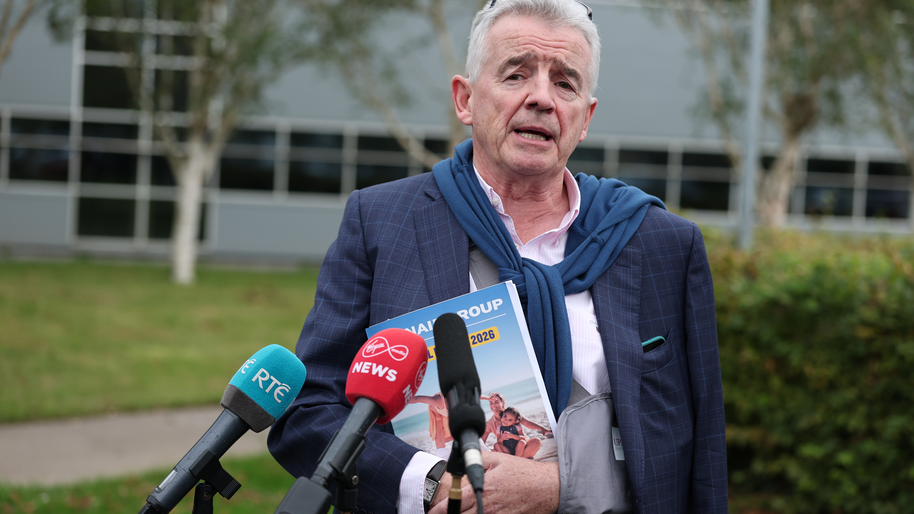 Ryanair CEO Michael O'Leary says airline will not levy fuel surcharge